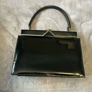 Vintage patent leather “Diane Royale” handbag